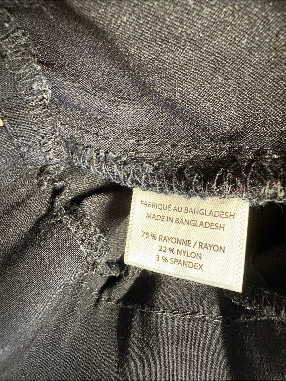Lily Morgan Petite XL Black Comfort Stretch Career Pants - Picture 3 of 8